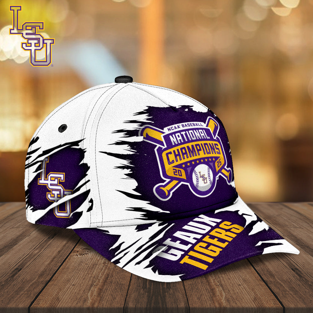 LSU Tigers Baseball 2025 National Champions Classic Cap – MAITM 11808