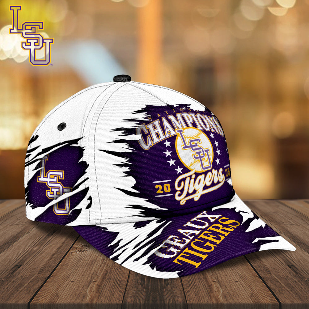 LSU Tigers Baseball 2025 National Champions Classic Cap – MAITM 11980