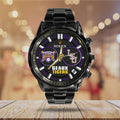 LSU Tigers Baseball 2025 National Champions x Rolex Black Stainless Steel Watch – MAITM 11846