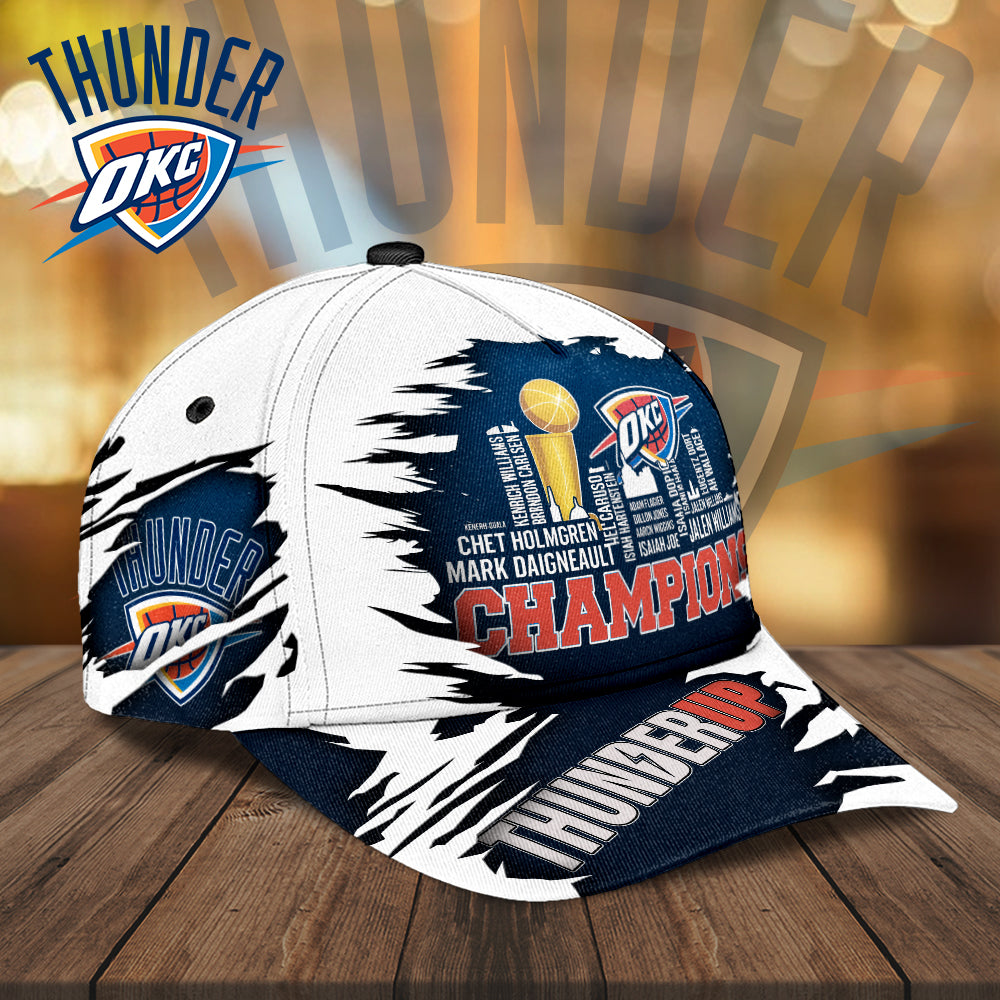 Oklahoma City Thunder 2025 NBA Champions Classic Cap – MAITM 11819