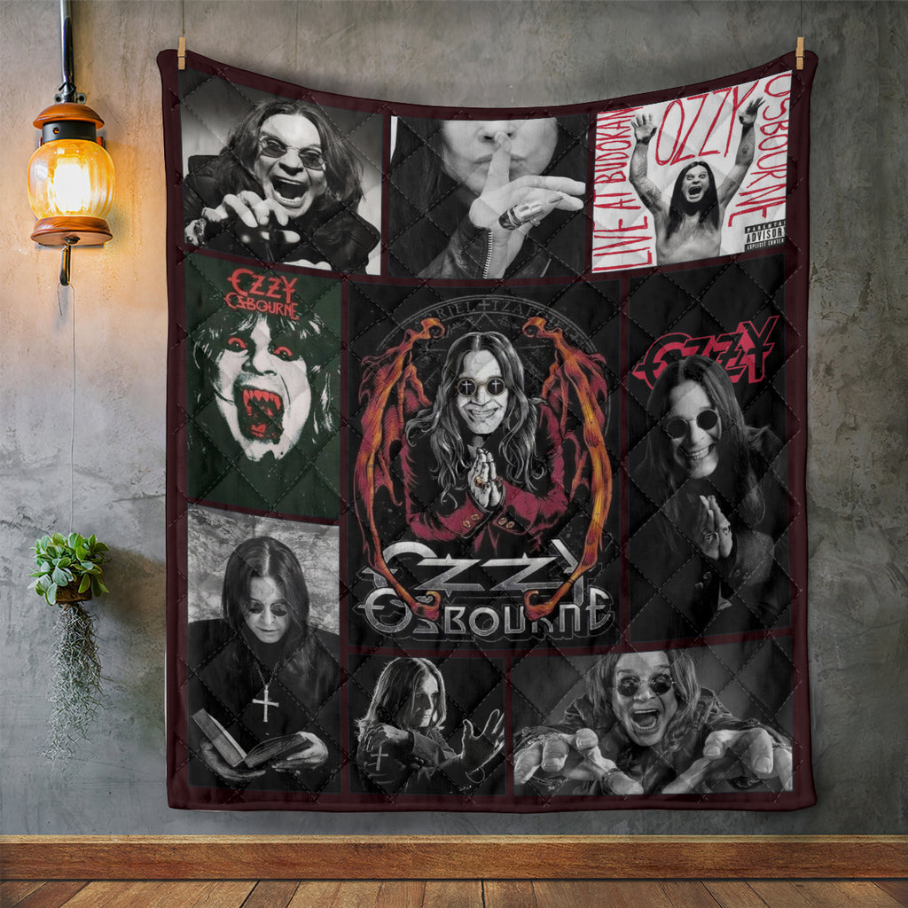 Ozzy Osbourne Quilt Blanket – MAITM12733
