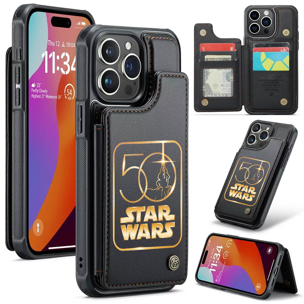Star Wars Leather Wallet Phone Case – MAITM 12492