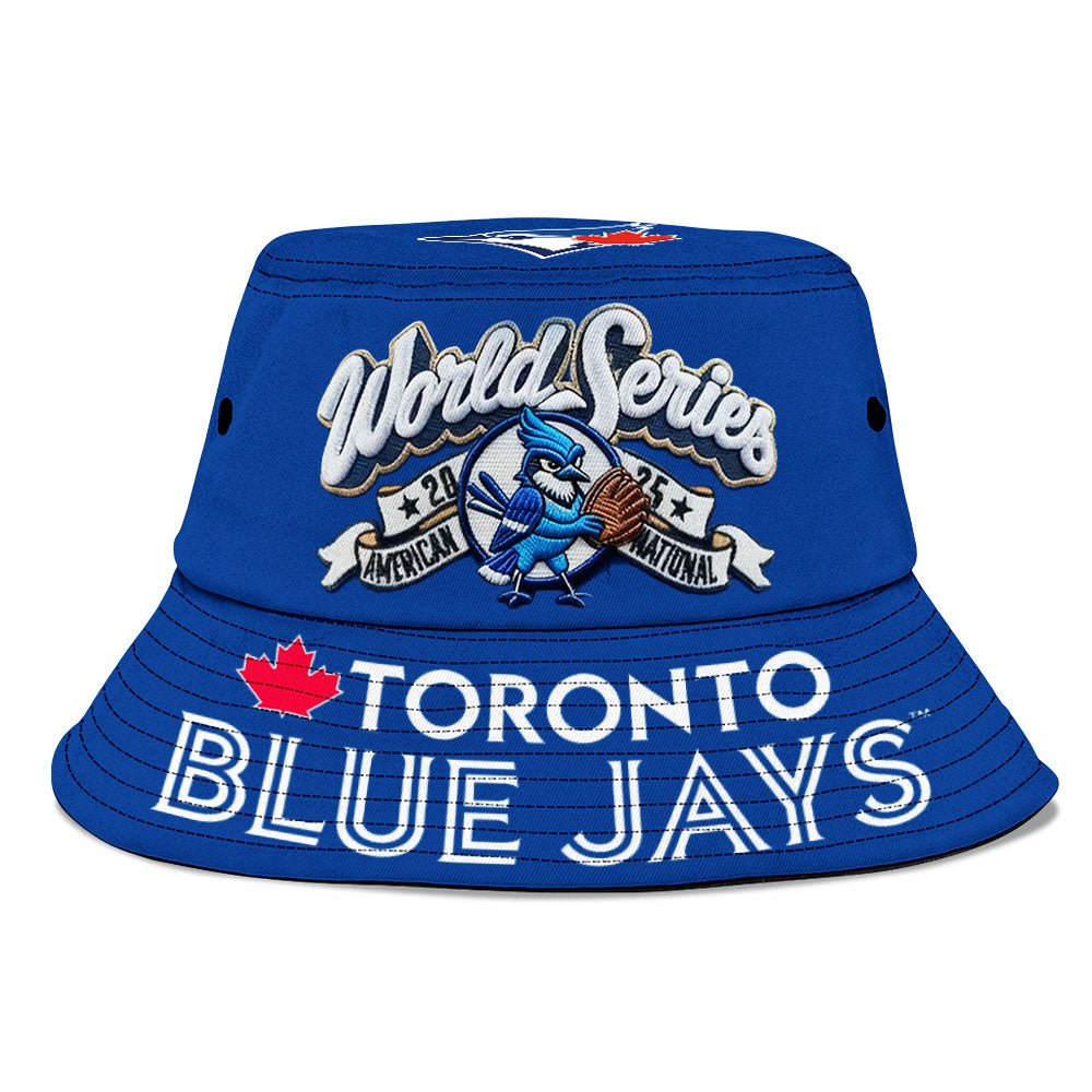 Toronto Blue Jays 2025 World Series Bucket Hat – MAITM13616