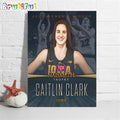 2023 Womens Winner Naismith Trophy National Player Of The Year Is Caitlin Clark Poster Canvas