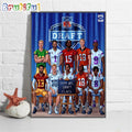 2024 NFL Draft Class Wall Art Poster Canvas