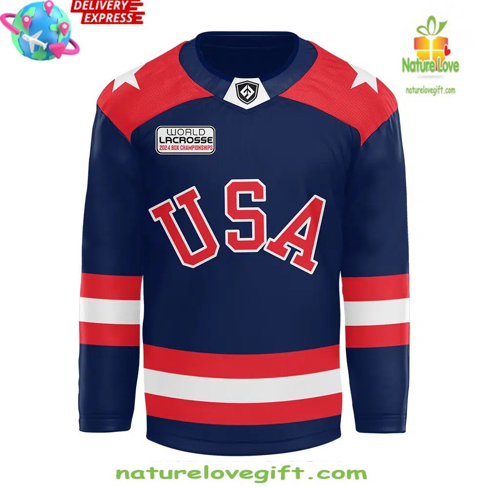 USA Women’s Box Hockey Jersey 2026 Team Apparel