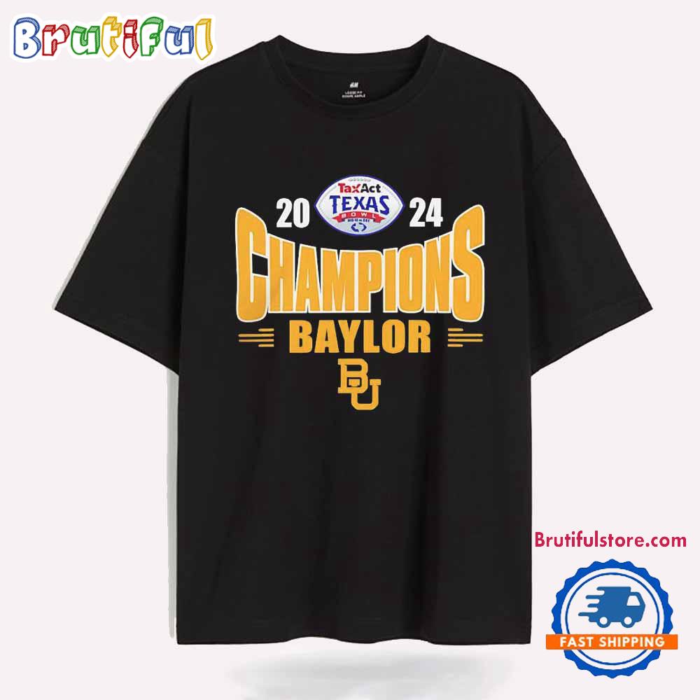 2024 Texas Bowl champions Baylor Bears T Shirt