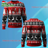 Nfl 2025 Buccaneers Reindeer Football Christmas Ugly Sweater