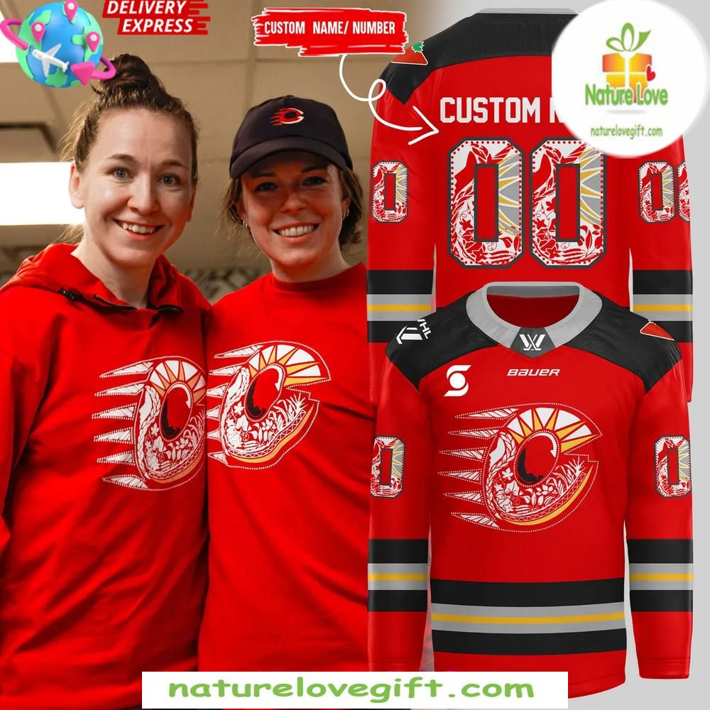 Calgary Flames 2026 Indigenous Heritage Hockey Jersey Limited