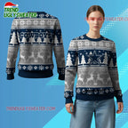 Nfl 2025 Cowboys Reindeer Football Christmas Ugly Sweater