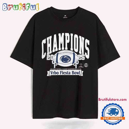 2025 Cfp Vrbo Fiesta Bowl Penn State Champions T Shirt