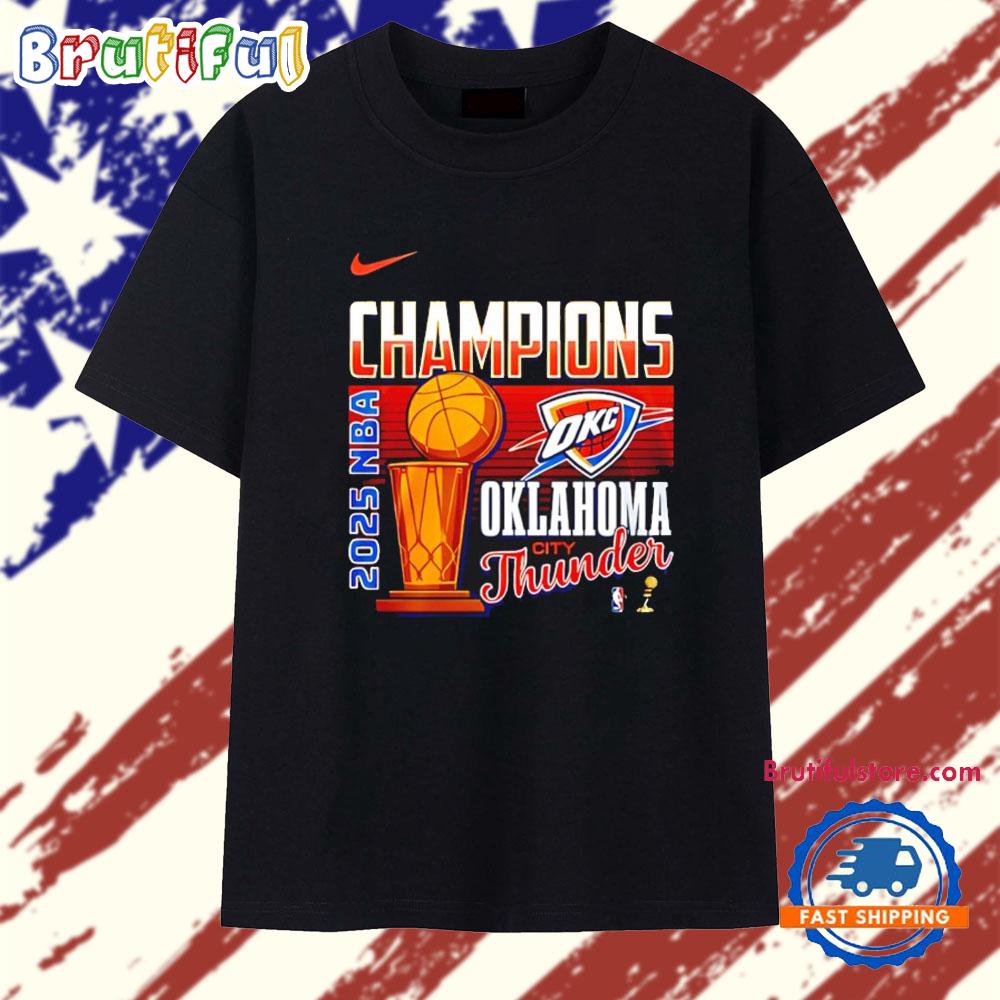 2025 NBA Champions Oklahoma City Thunden T Shirt
