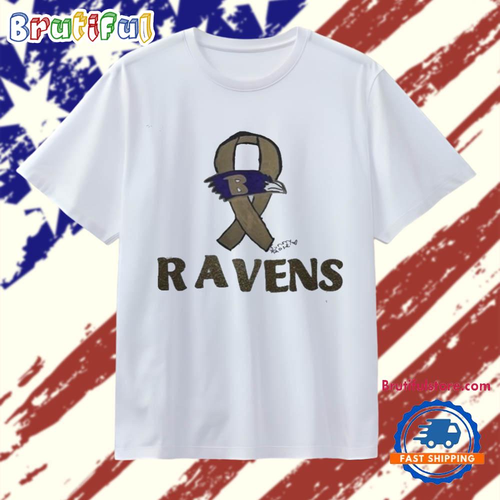 2025 Ravens Crucial Catch Sunny Rose T Shirt