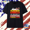 2025 WNBA Commissioner’s Cup Champions Indiana Fever City Skyline T Shirt