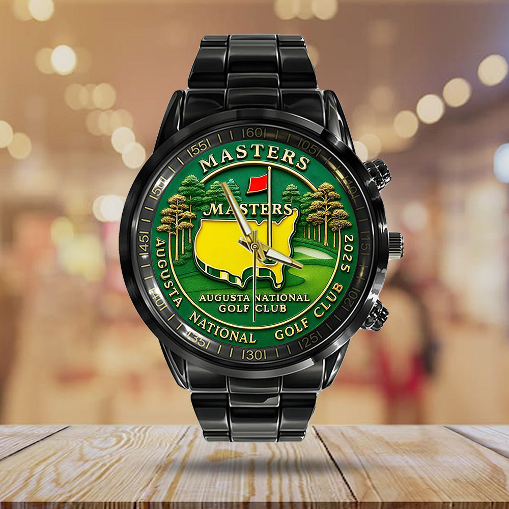 2025 Masters Tournament Black Stainless Steel Watch – TANTN16002