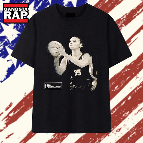 2026 3 Point Champion Number 35 Basketball Player T Shirt