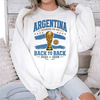 2026 Argentina Back 2 Back World Cup Champions Shirt