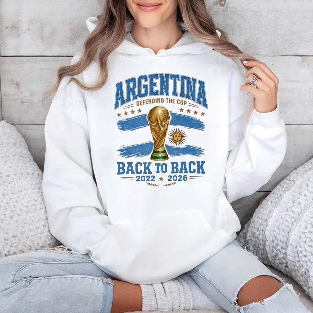 2026 Argentina Back 2 Back World Cup Champions Shirt