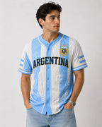2026 Argentina Spirit 4 World Cup Champions Baseball Jersey