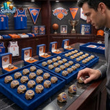 2026 Eastern Conference Champions New York Knicks Go Knicks Premium Ring