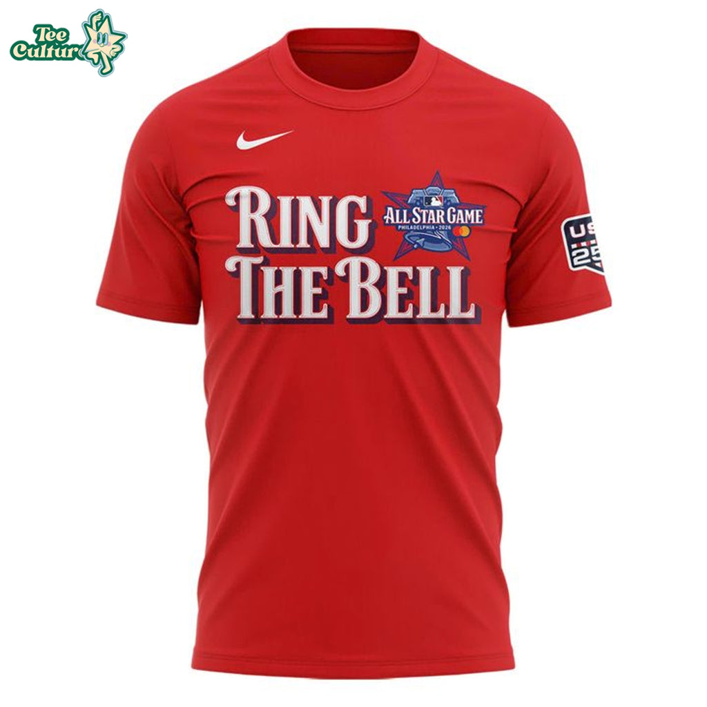2026 MLB All-Star Game National League Ring The Bell Red Graphic Shirt