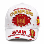 2026 World Cup Champions Spain Distressed Hat