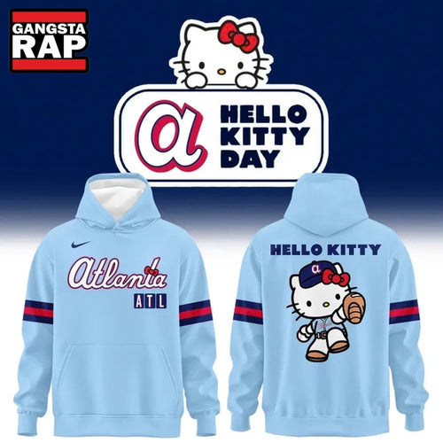 2026 Atlanta Braves x Hello Kitty City Connect Hoodie