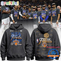 2026 Exclusive New York Knicks Eastern Conference Champions Locker Room Team Signatures Print Hoodie T-Shirt