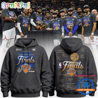 2026 Exclusive New York Knicks Eastern Conference Champions Locker Room Team Signatures Print Hoodie T-Shirt