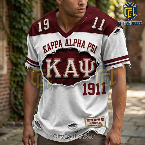 2026 Kappa Alpha Psi Fraternity Premium Distressed T-Shirt