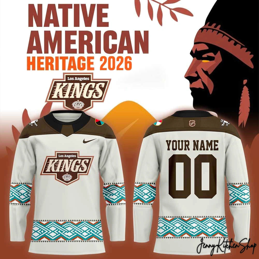 2026 Los Angeles Kings Native American Heritage Hockey Jersey