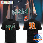 2026 Miami Hurricanes Baseball New Version Uniform Hoodie T-Shirt