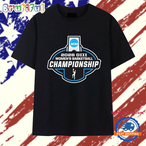2026 NCAA Division III Women’s Basketball Championship Logo T Shirt