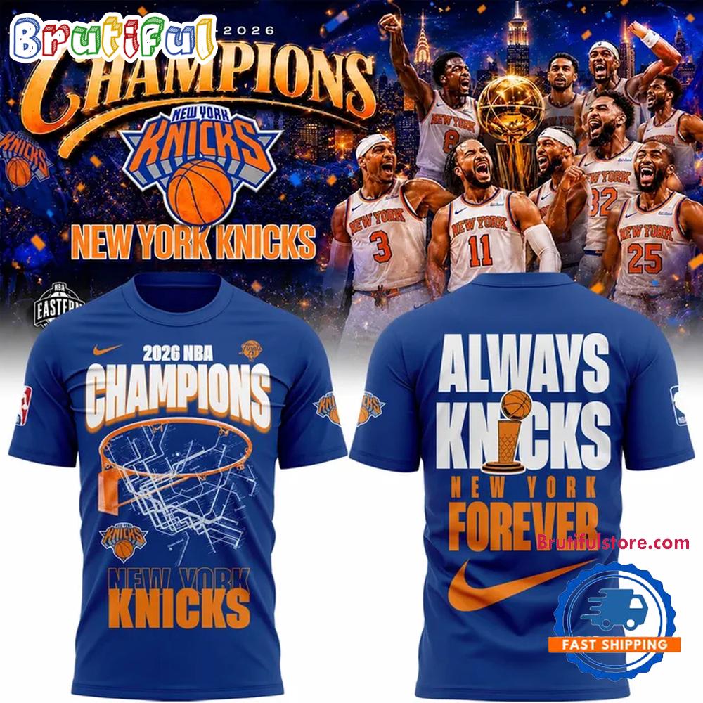 2026 New York Knicks NBA Finals Champs T-Shirt