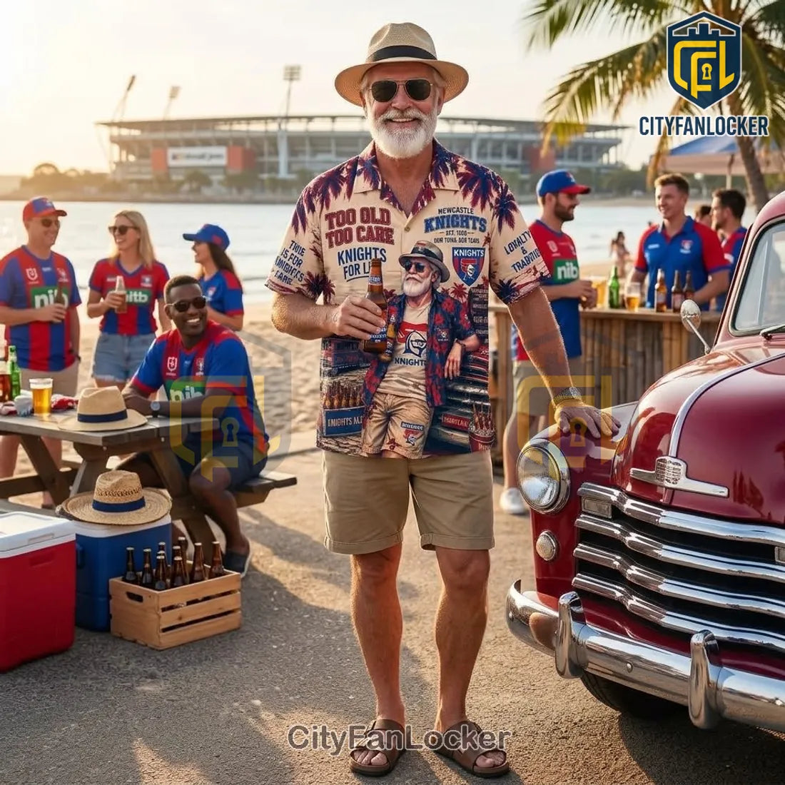 2026 Newcastle Knights Floral Hawaiian Shirt