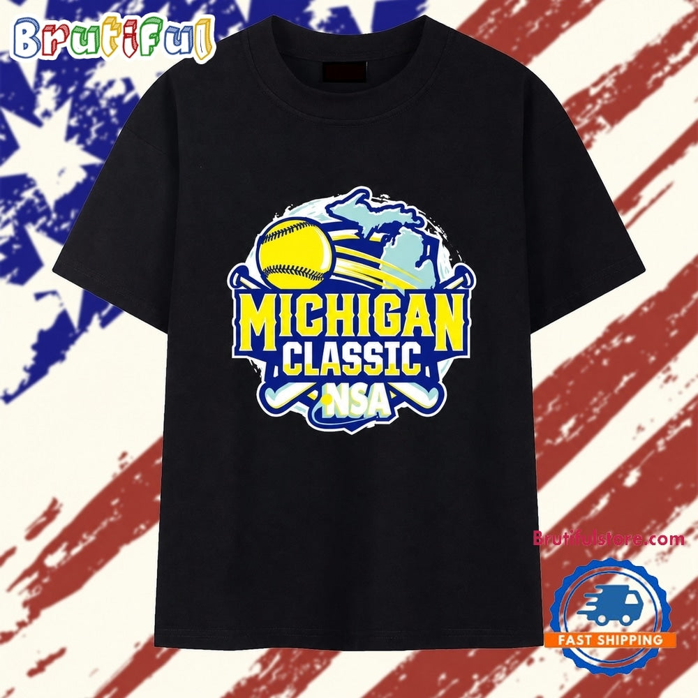 2026 NSA Michigan Classic Fastpitch Tournament T Shirt