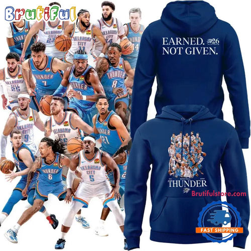 2026 Oklahoma City Thunder Playoffs All Team Hoodie T-Shirt