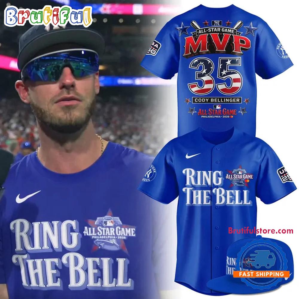 2026 Philadelphia All-Star Game Cody Bellinger MVP Ring The Bell Baseball Jersey