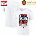 2026 USA Champion FIBA Women’s Basketball World Cup Champion White T Shirt