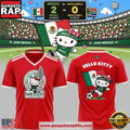 2026 World Cup Mexico National Soccer x Hello Kitty Night T Shirt