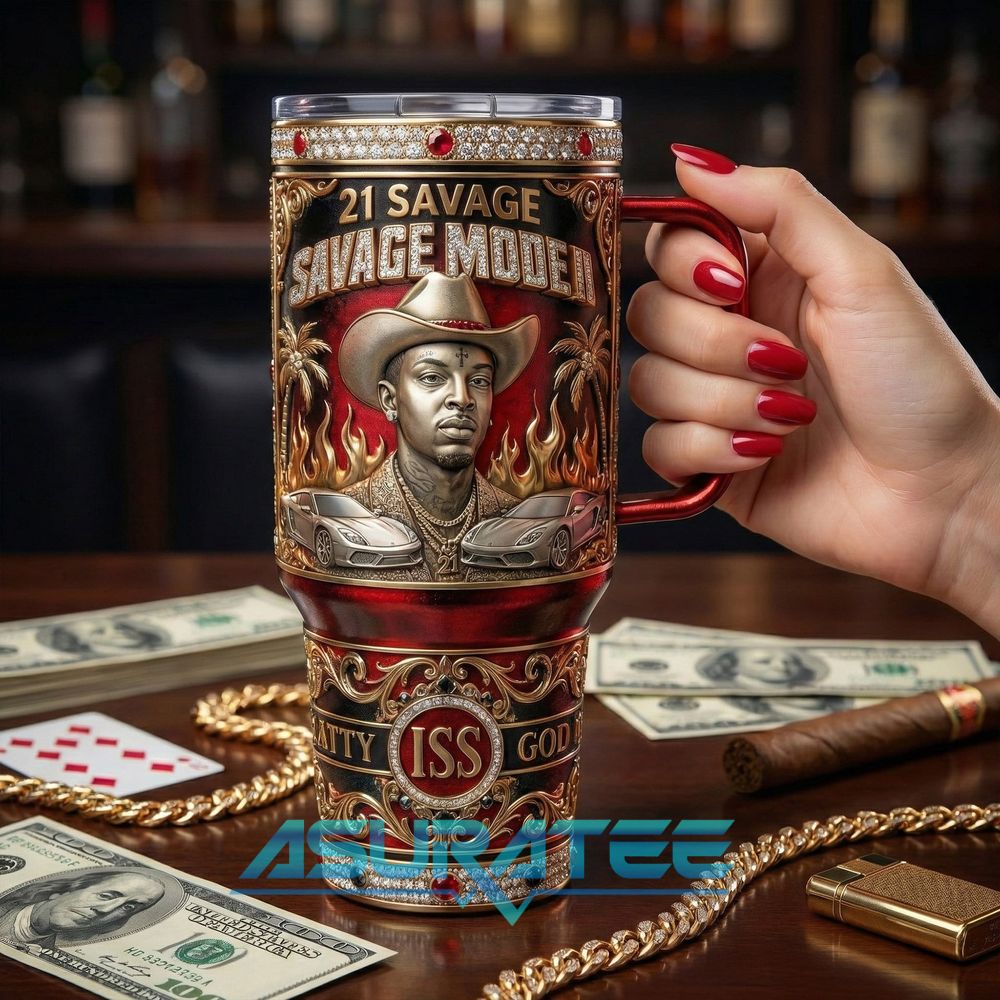 21 Savage Slatty on God Limited Edition YETI Tumbler