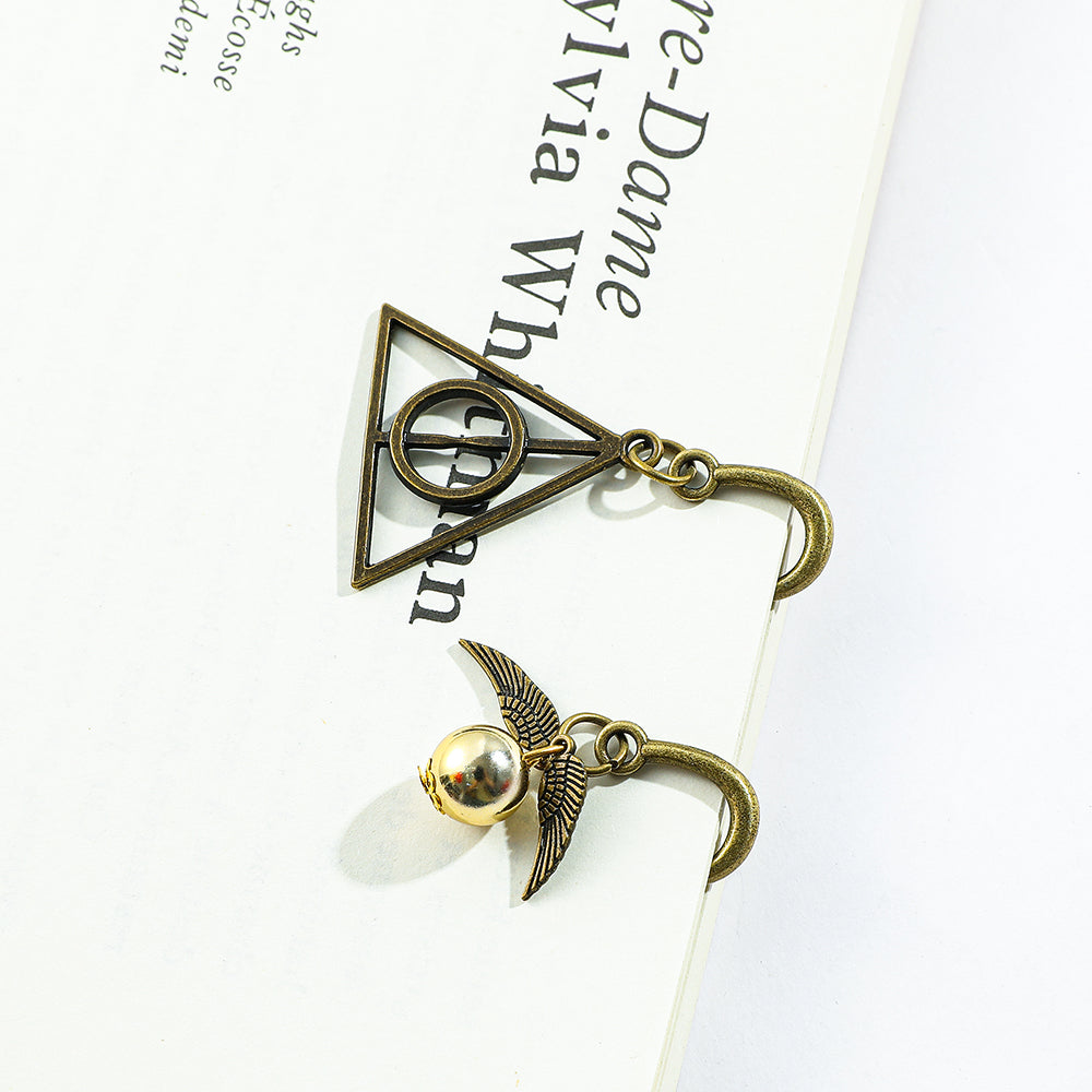 2PCS Harry Potter Bookmark Set – TANTNDROP008