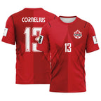 Cornelius 13 AOP T-Shirt Canada World Cup 2026 Home