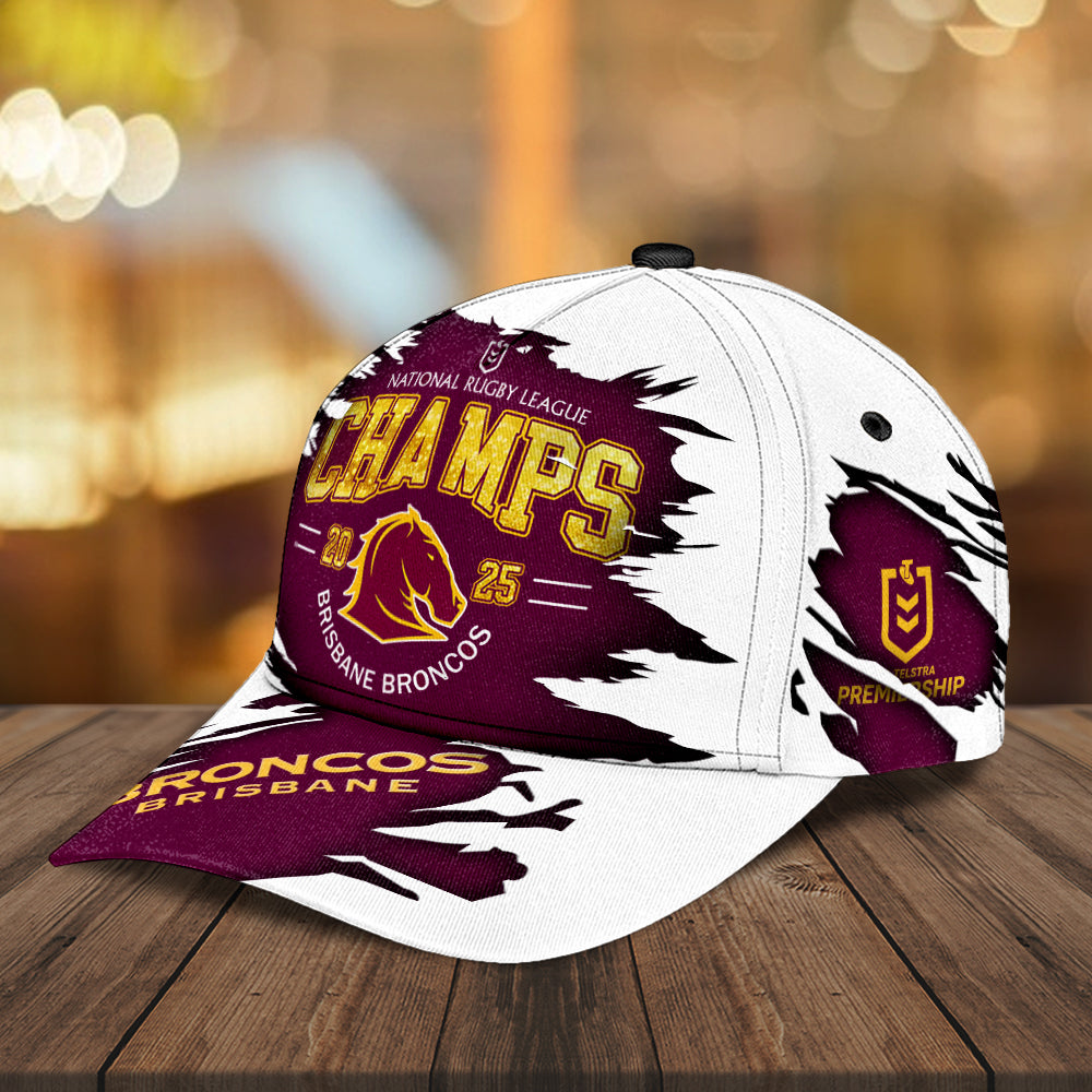 Brisbane Broncos 2025 Premiers Classic Cap – MAITM13256
