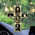 Elvis Presley Custom Shape 2-sided Acrylic Car Ornament – HOATT 6958