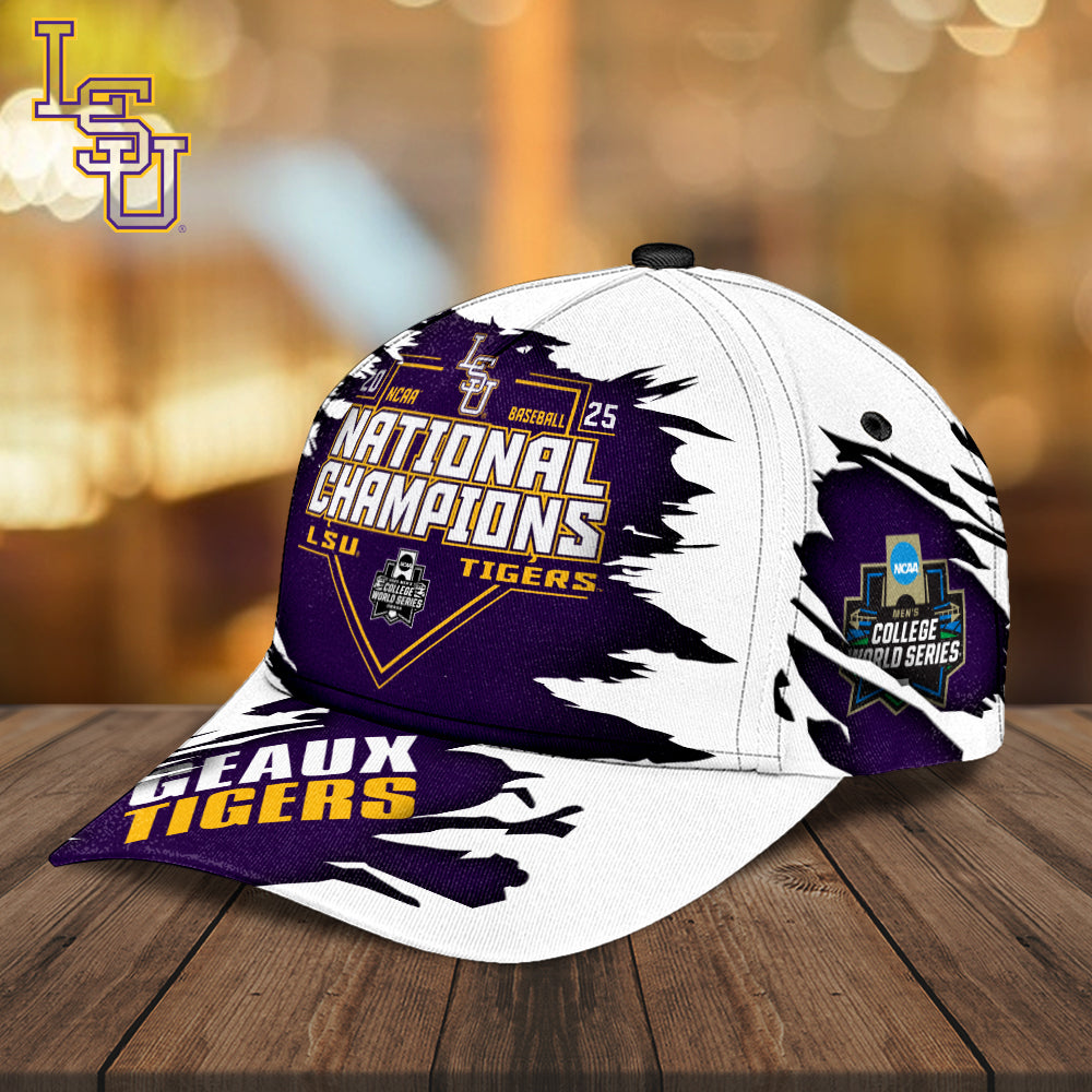 LSU Tigers Baseball 2025 National Champions Classic Cap – MAITM 11734
