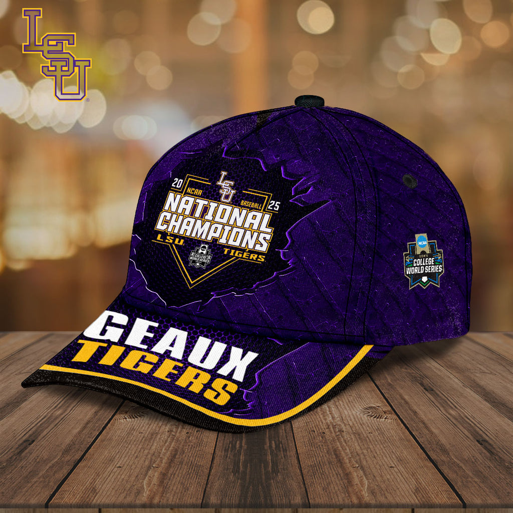 LSU Tigers Baseball 2025 National Champions Classic Cap – MAITM 11764