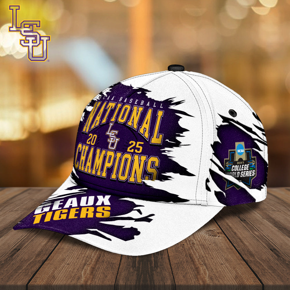 LSU Tigers Baseball 2025 National Champions Classic Cap – MAITM 11775