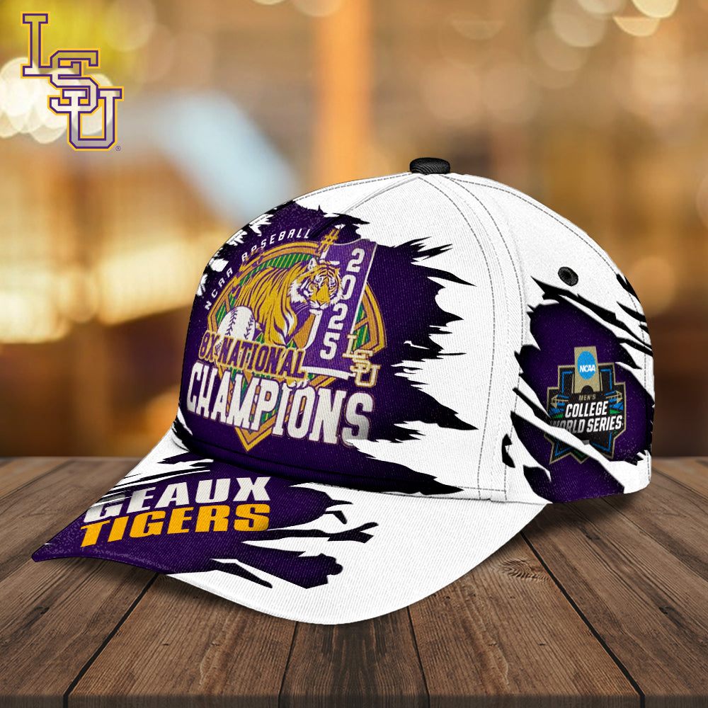 LSU Tigers Baseball 2025 National Champions Classic Cap – MAITM 11796