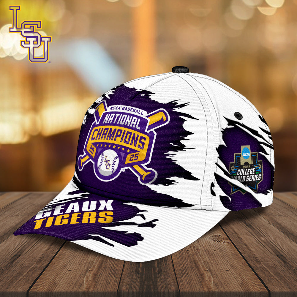 LSU Tigers Baseball 2025 National Champions Classic Cap – MAITM 11808